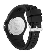 Laden Sie das Bild in den Galerie-Viewer, Plein Sport Unisex Uhr Analog Quarz NEW FEARLESS Black PSHDA0124 Silikon