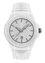 Laden Sie das Bild in den Galerie-Viewer, Plein Sport Unisex Uhr Analog Quarz NEW FEARLESS Weiss PSHDA0324 Silikon