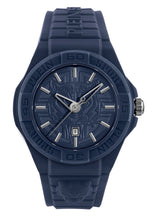 Laden Sie das Bild in den Galerie-Viewer, Plein Sport Unisex Uhr Analog Quarz NEW FEARLESS Blau PSHDA0424 Silikon