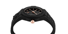 Laden Sie das Bild in den Galerie-Viewer, Plein Sport Unisex Uhr Analog Quarz NEW FEARLESS Schwarz PSHDA0524 Silikon