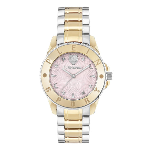 Plein Sport Damen Uhr Analog Quarz GLAM PSKBA1625 Edelstahl