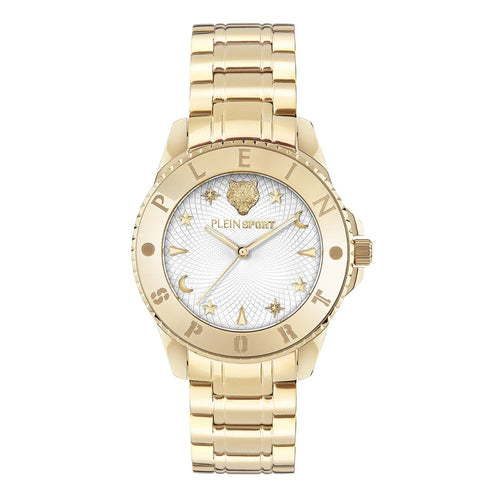 Plein Sport Damen Uhr Analog Quarz GLAM PSKBA1725 Edelstahl