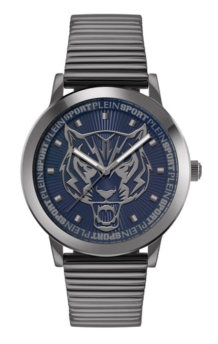 Plein Sport Unisex Uhr Analog Quarz IRON TIGER PSKDA0724 Edelstahl