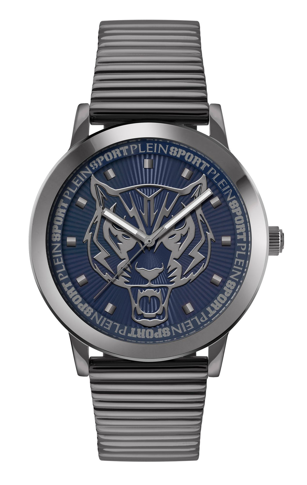 Plein Sport Unisex Uhr Analog Quarz IRON TIGER PSKDA0724 Edelstahl