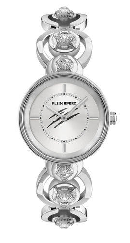 Plein Sport Damen Uhr Analog Quarz SUPERNOVA PSLEA0424 Edelstahl