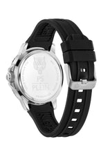 Laden Sie das Bild in den Galerie-Viewer, Plein Sport Herren Uhr Analog Quarz CHROME SURFER PSMHA0126 Silikon
