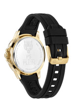 Laden Sie das Bild in den Galerie-Viewer, Plein Sport Herren Uhr Analog Quarz CHROME SURFER PSMHA0226 Silikon