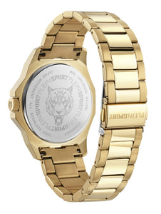 Plein Sport Unisex Uhr Analog Quarz ONYX ULTRA PSNGA0425 Edelstahl