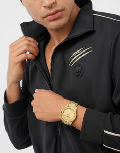 Plein Sport Unisex Uhr Analog Quarz ONYX ULTRA PSNGA0425 Edelstahl