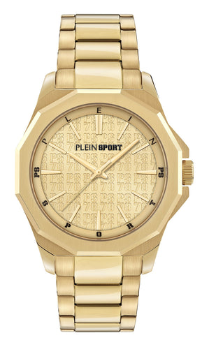 Plein Sport Unisex Uhr Analog Quarz ONYX ULTRA PSNGA0425 Edelstahl
