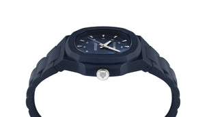 Plein Sport Unisex Uhr Analog Quarz VIPER EDITION I Blau PSOGA0125 Silikon