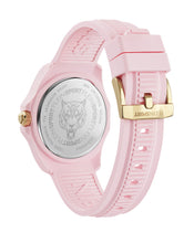 Laden Sie das Bild in den Galerie-Viewer, Plein Sport Damen Uhr Analog Quarz FEARLESS Rosa PSQGA0325 Silikon
