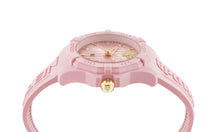 Laden Sie das Bild in den Galerie-Viewer, Plein Sport Damen Uhr Analog Quarz FEARLESS Rosa PSQGA0325 Silikon
