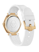 Laden Sie das Bild in den Galerie-Viewer, Philipp Plein Damen Uhr Analog Quarz THE HEXAGON PW1BA0123 Silikon