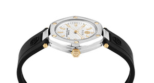 Philipp Plein Damen Uhr Analog Quarz THE HEXAGON PW1BA0223 Silikon