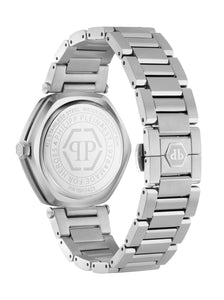 Philipp Plein Damen Uhr Analog Quarz THE HEXAGON PW1BA0423 Edelstahl
