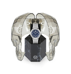 Philipp Plein Damen Uhr Analog Quarz THE HEXAGON PW1BA0423 Edelstahl
