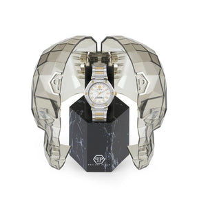 Philipp Plein Damen Uhr Analog Quarz THE HEXAGON PW1BA0523 Edelstahl