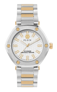 Philipp Plein Damen Uhr Analog Quarz THE HEXAGON PW1BA0523 Edelstahl