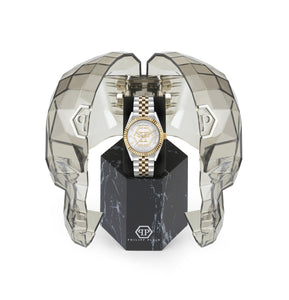 Philipp Plein Damen Uhr Analog Quarz DATE SUPERLATIVE PW2BA0323 Edelstahl