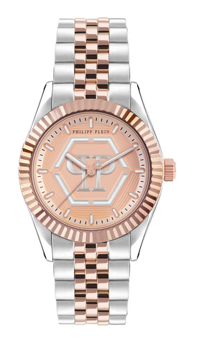 Philipp Plein Damen Uhr Analog Quarz DATE SUPERLATIVE PW2BA0423 Edelstahl