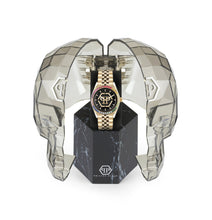 Laden Sie das Bild in den Galerie-Viewer, Philipp Plein Damen Uhr Analog Quarz DATE SUPERLATIVE PW2BA0623 Edelstahl