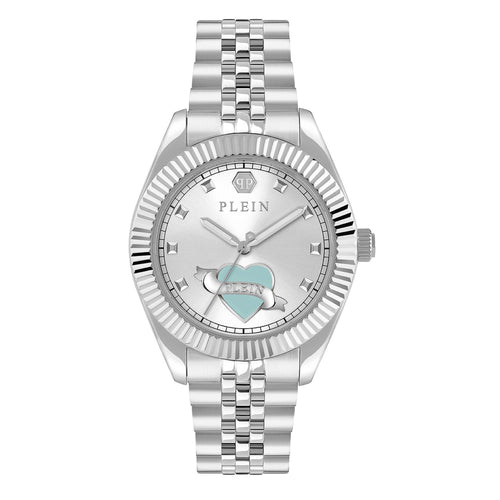 Philipp Plein Damen Uhr Analog Quarz PLEIN VALENTINE PW2BA1125 Edelstahl