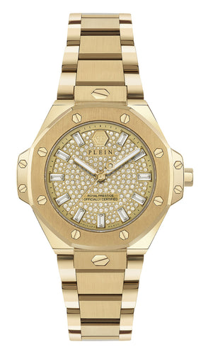 Philipp Plein Damen Uhr Analog Quarz PLEIN ROYAL PRESTIGE PW4FA0525 Edelstahl