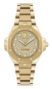 Philipp Plein Damen Uhr Analog Quarz PLEIN ROYAL PRESTIGE PW4FA0525 Edelstahl