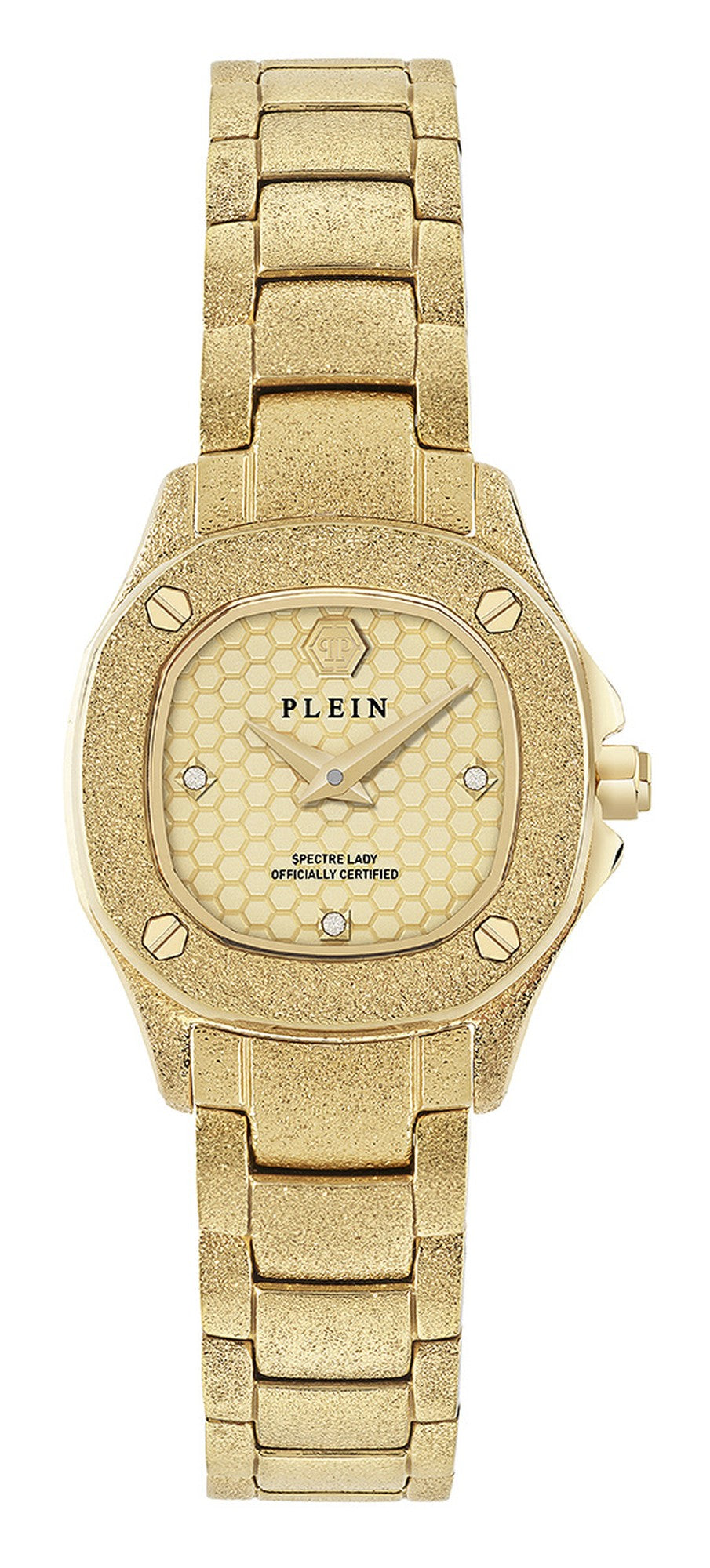 Philipp Plein Damen Uhr Analog Quarz THE $PECTRE LADY MINI PW5FA0225 Edelstahl
