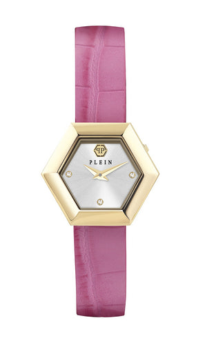 Philipp Plein Damen Uhr Analog Quarz LA JUNGLE DE PLEIN PW6FA0125 Leder