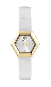 Philipp Plein Damen Uhr Analog Quarz LA JUNGLE DE PLEIN PW6FA0125 Leder
