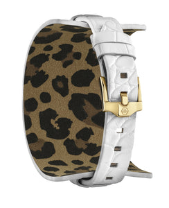 Philipp Plein Damen Uhr Analog Quarz LA JUNGLE DE PLEIN PW6FA0125 Leder