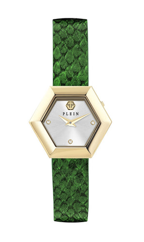 Philipp Plein Damen Uhr Analog Quarz LA JUNGLE DE PLEIN PW6FA0225 Leder