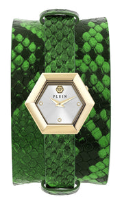 Philipp Plein Damen Uhr Analog Quarz LA JUNGLE DE PLEIN PW6FA0225 Leder