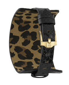 Philipp Plein Damen Uhr Analog Quarz LA JUNGLE DE PLEIN PW6FA0225 Leder