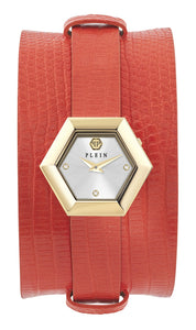 Philipp Plein Damen Uhr Analog Quarz LA JUNGLE DE PLEIN PW6FA0325 Leder