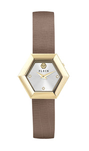 Philipp Plein Damen Uhr Analog Quarz LA JUNGLE DE PLEIN PW6FA0325 Leder