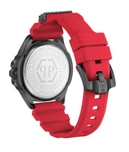 Laden Sie das Bild in den Galerie-Viewer, Philipp Plein Unisex Uhr Analog Quarz THE $KULL PWAAA2424 Silikon