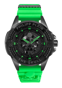 Philipp Plein Unisex Uhr Analog Quarz THE $KULL PWAAA2524 Silikon