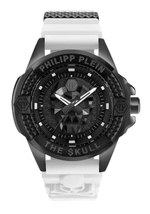 Philipp Plein Unisex Uhr Analog Quarz THE $KULL PWAAA2624 Silikon