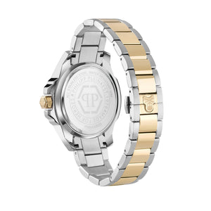 Philipp Plein Herren Uhr Analog Quarz THE $KULL PWAAA2825 Edelstahl