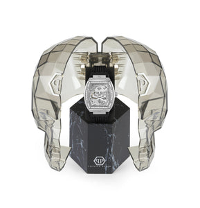 Philipp Plein Herren Uhr Automatik $KELETON PWBAA1323 Silikon