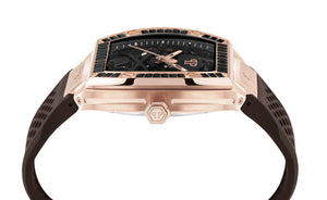 Philipp Plein Herren Uhr Automatik $KELETON PWBAA1723 Silikon