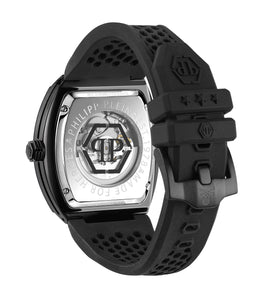 Philipp Plein Herren Uhr Automatik $KELETON PWBAA1923 Silikon