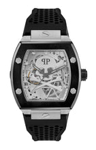 Laden Sie das Bild in den Galerie-Viewer, Philipp Plein Herren Uhr Automatik $KELETON PWBAA2023 Silikon