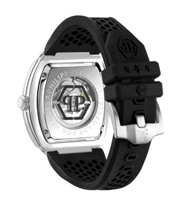 Philipp Plein Herren Uhr Automatik $KELETON PWBAA2123 Silikon