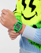 Laden Sie das Bild in den Galerie-Viewer, Philipp Plein Herren Uhr Automatik THE $KELETON PWBAA2324 Silikon