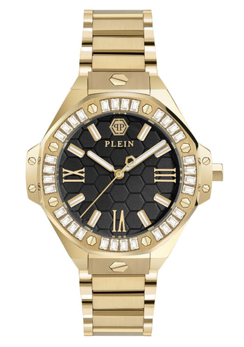 Philipp Plein Damen Uhr Analog Quarz PLEIN LADY ROYAL PWBDA0824 Edelstahl