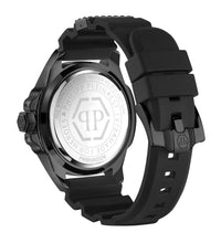 Laden Sie das Bild in den Galerie-Viewer, Philipp Plein Herren Uhr Analog Quarz HIGH-CONIC PWBHA0326 Silikon